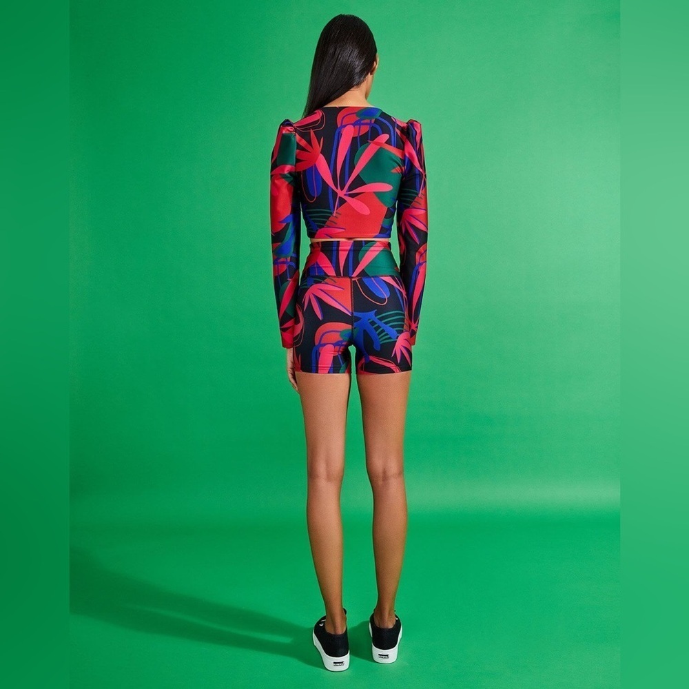 Pat Bo RIO PRINT top and short Set size xs - Picture 2 of 9